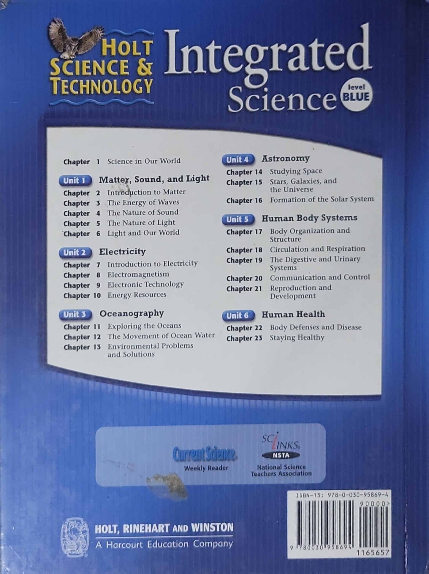 Integrated Science: Level Blue