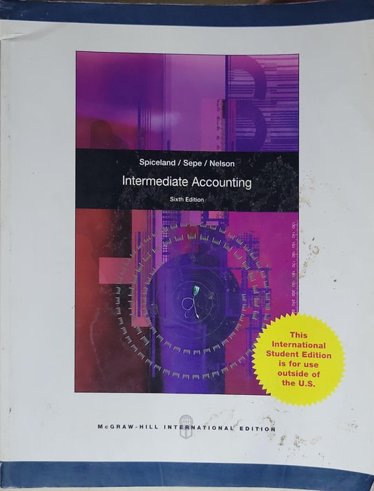 Intermediate Accounting: Sixth Edition