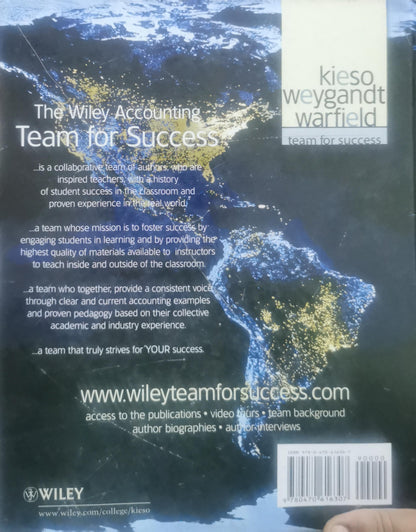 Intermediate Accounting: Volume 1, IFRS Edition By Kieso and Weygandt and Warfield