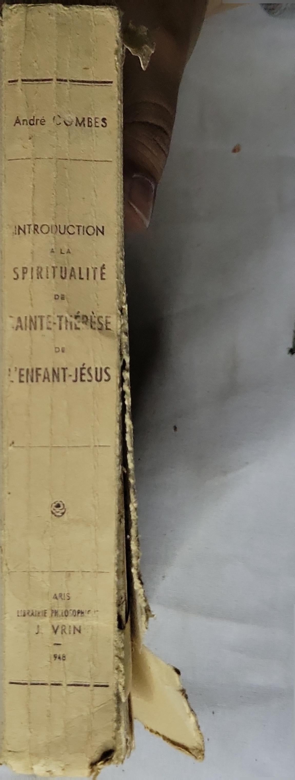 Introduction à la Spiritualité de Sainte Thérèse de l'Enfant-Jésus: Introduction à la Spiritualité By L'Abbé André Combès