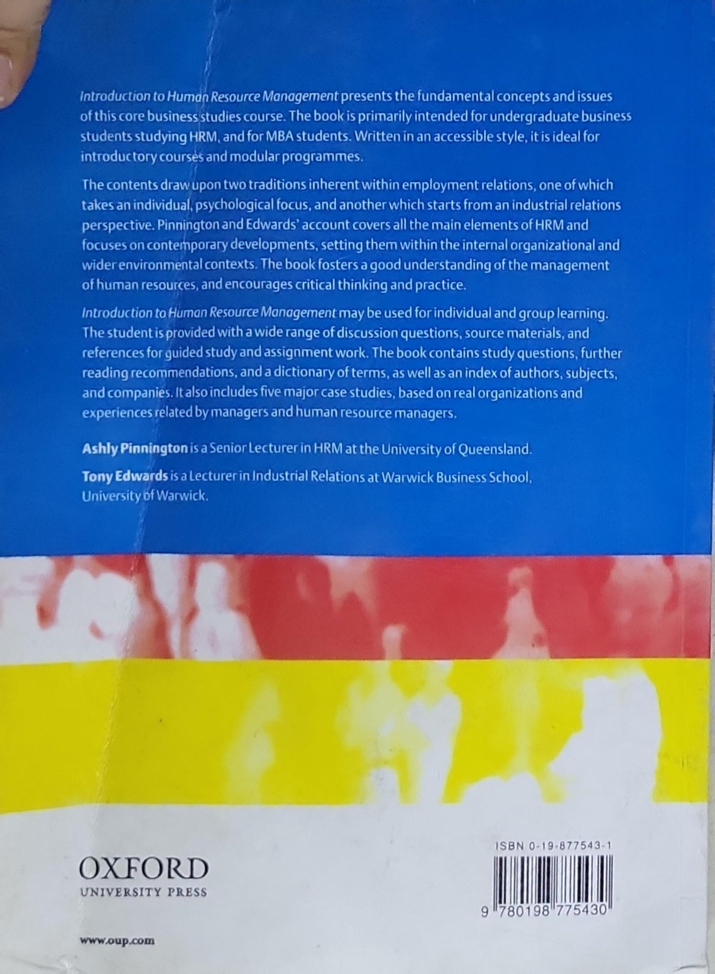 Introduction to Human Resource Management