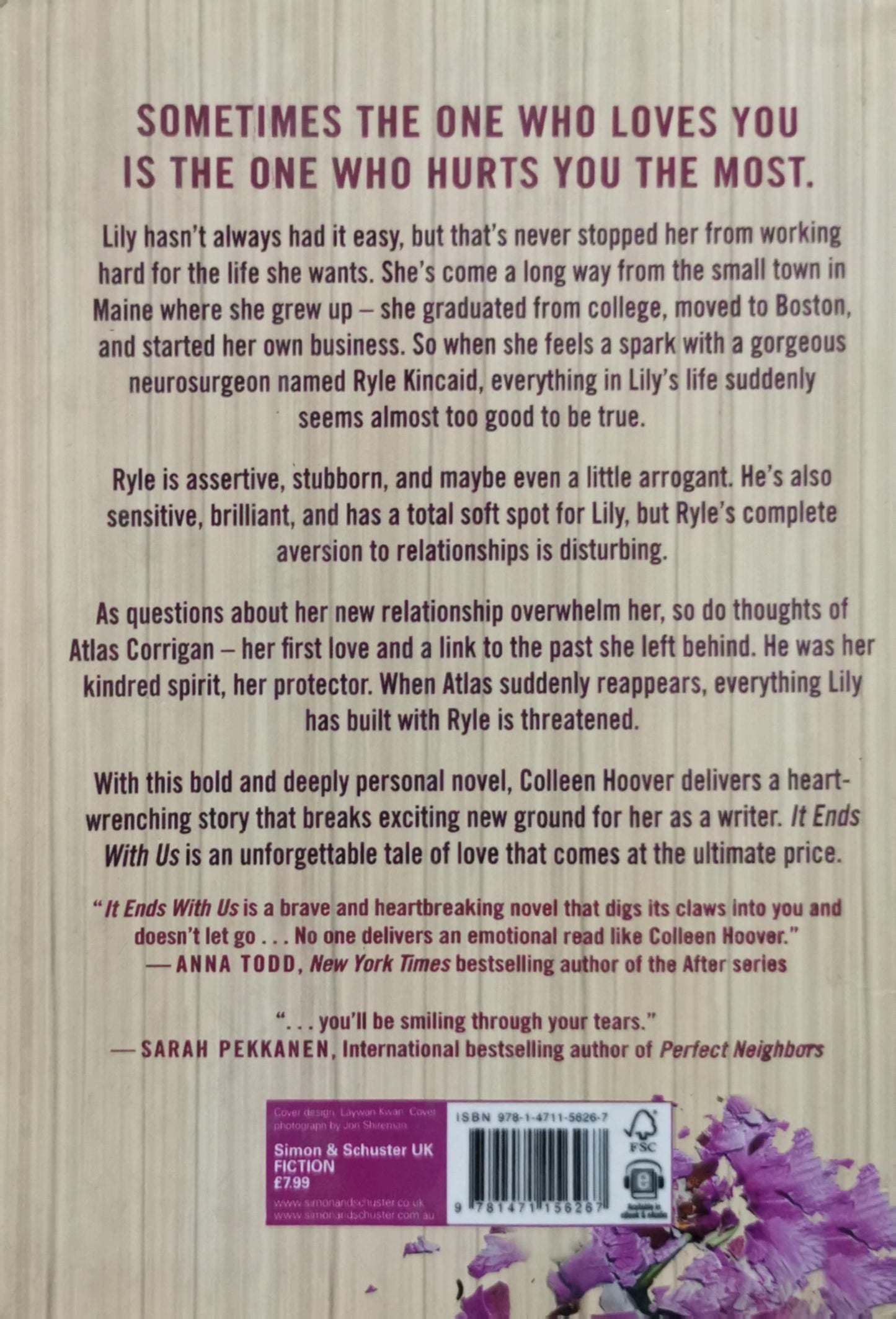 It Ends With Us By Colleen Hoover