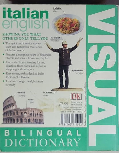 Italian English Visual Bilingual Dictionary
