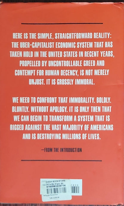 IT'S OK TO BE ANGRY ABOUT CAPITALISM