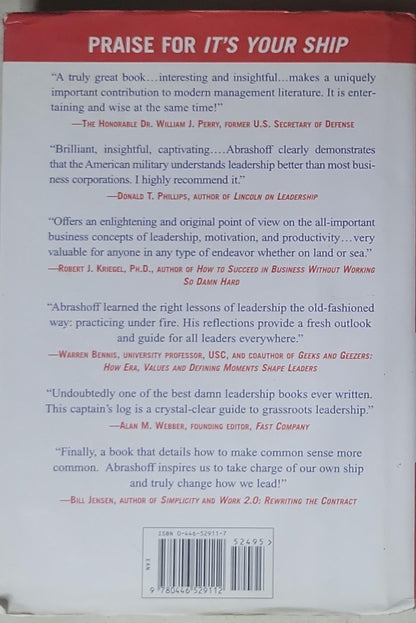 It's Your Ship: Management Techniques from the Best Damn Ship in the Navy
