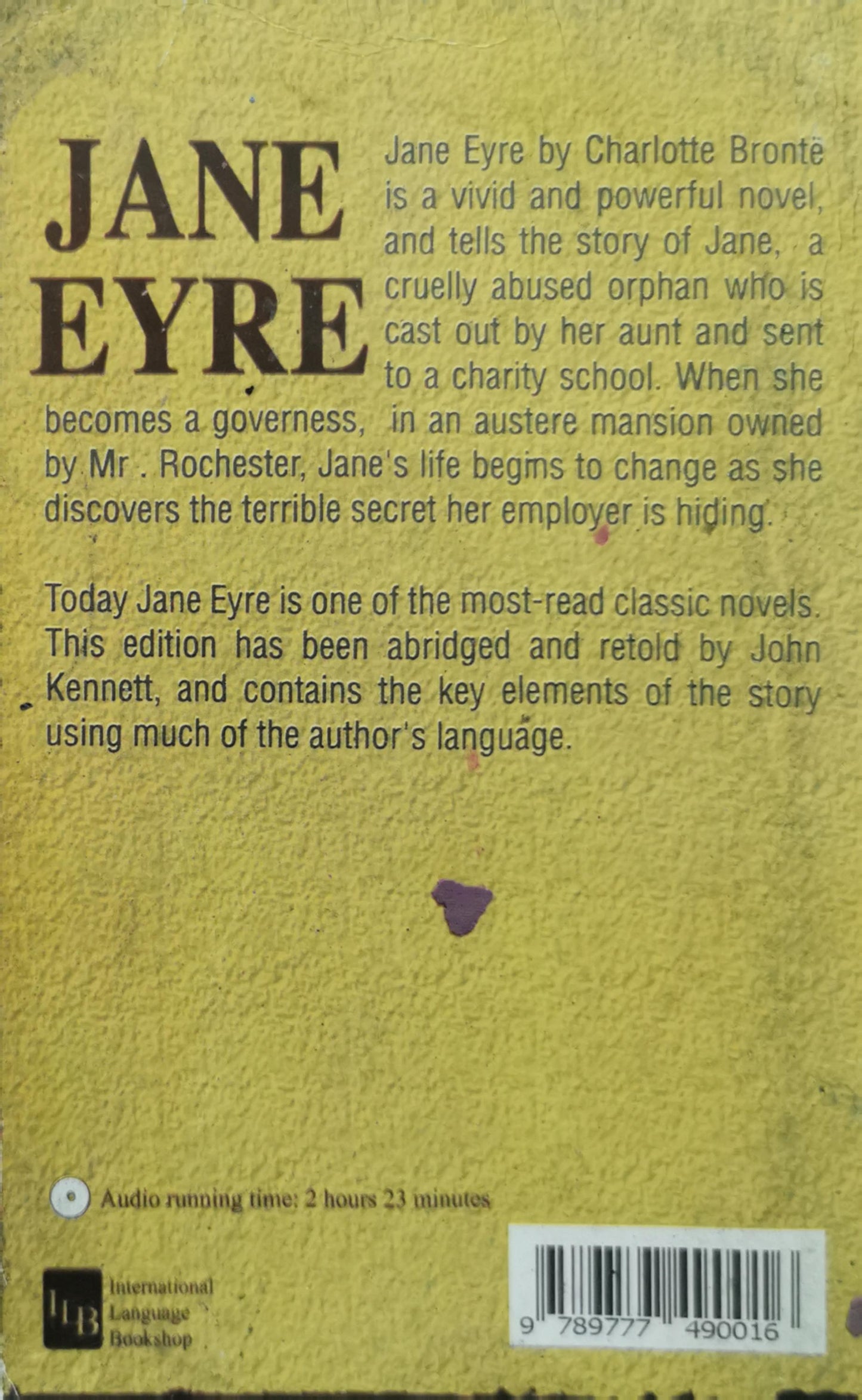 Jane Eyre: Illustrated Chosen Classics Retold By Charlotte Brontë