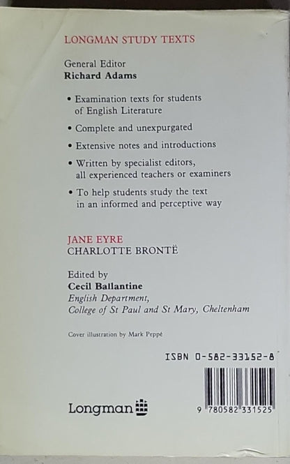 Jane Eyre: Longman Study Texts