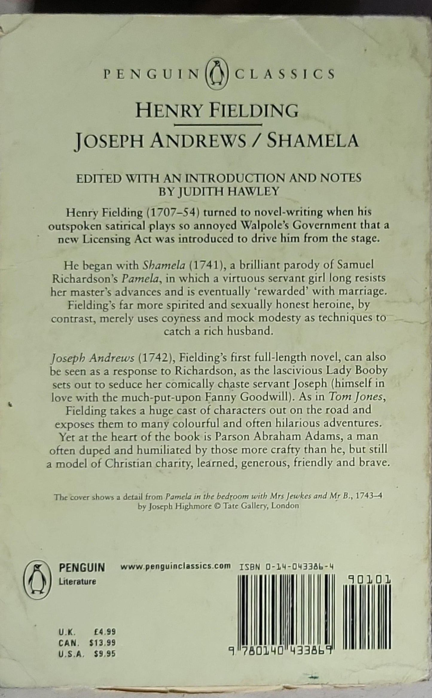 Joseph Andrews / Shamela