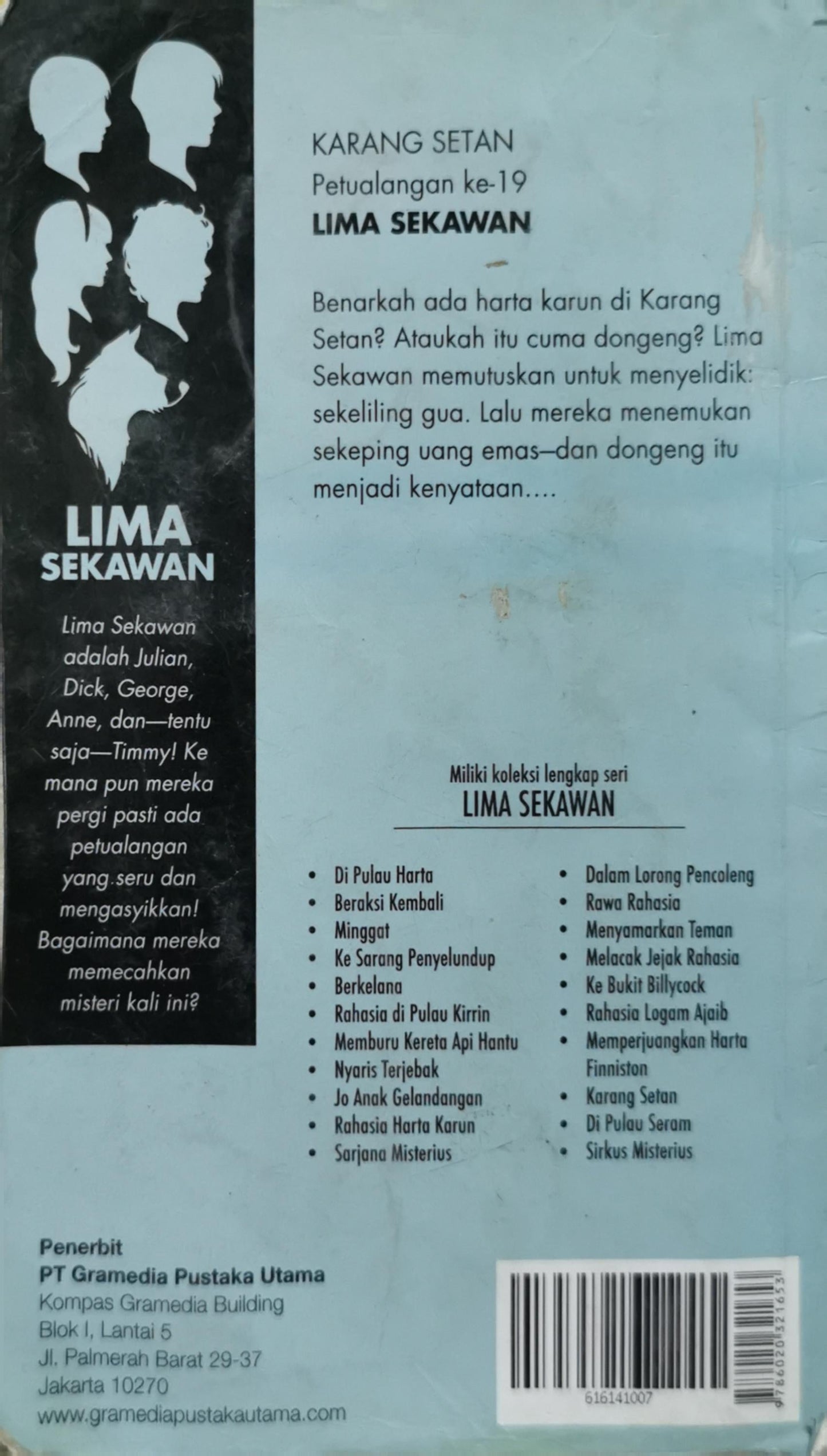 Karang Setan: Petualangan ke-19 By Enid Blyton