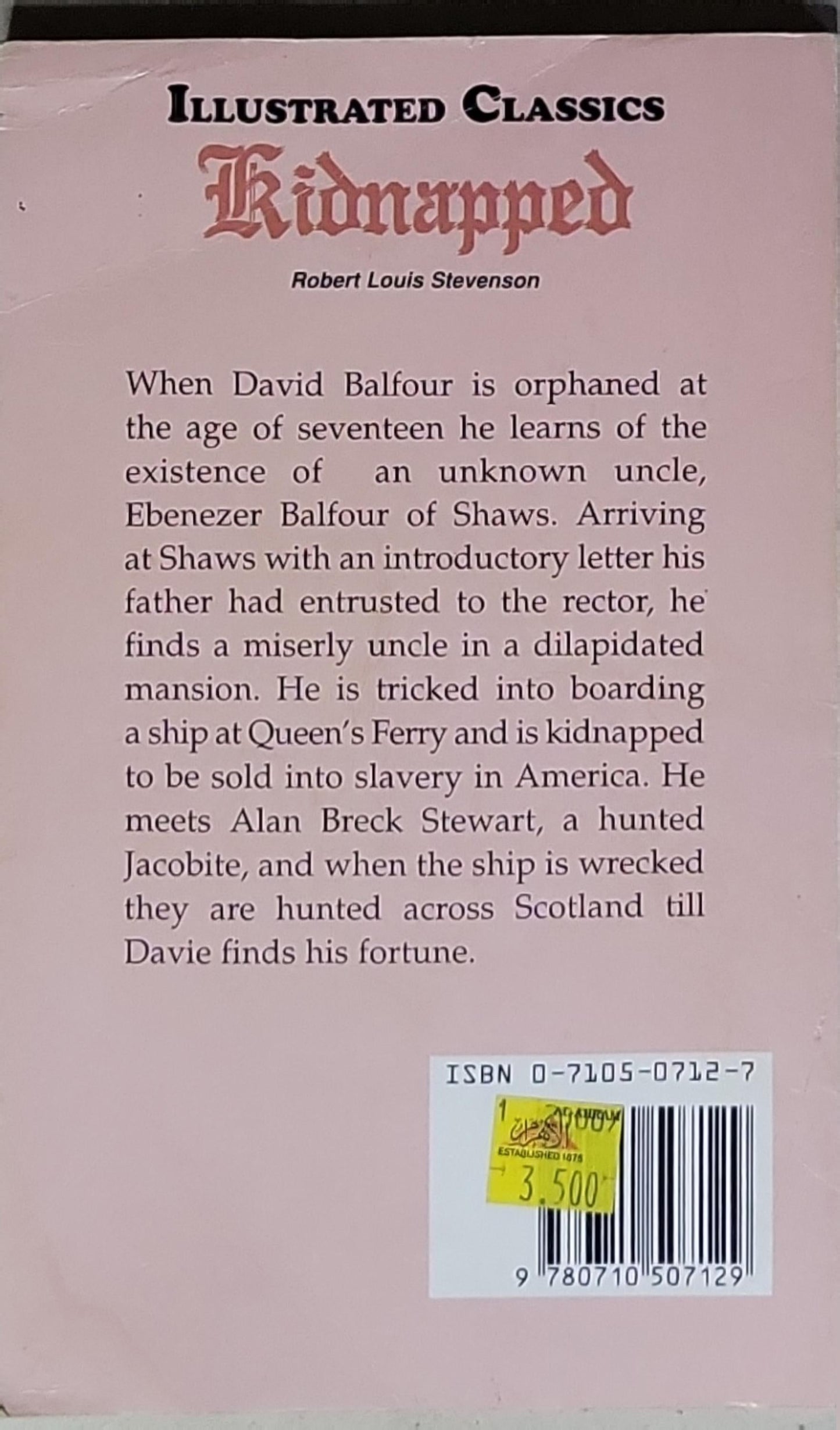 Kidnapped: Illustrated Classics edition