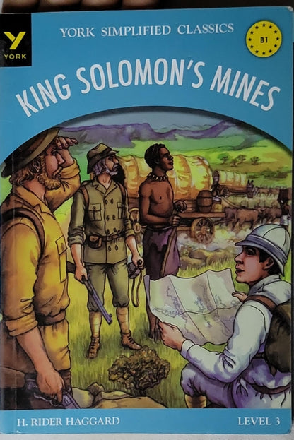 King Solomon's Mines: York Simplified Classics Level 3 By H. Rider Haggard