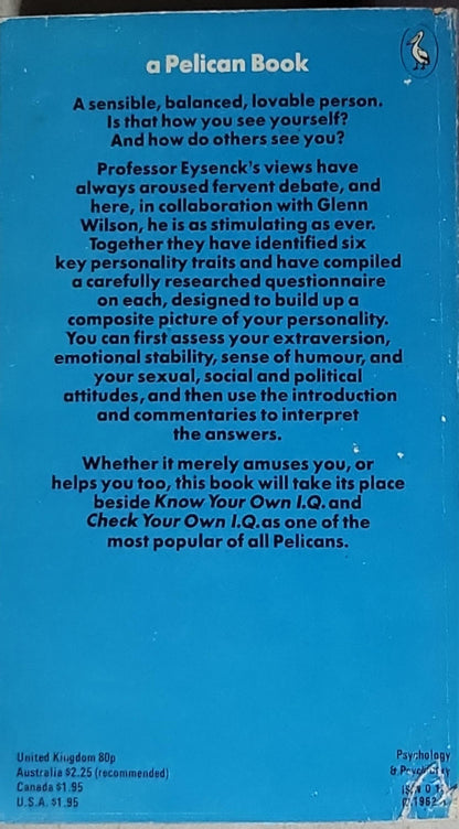Know Your Own Personality