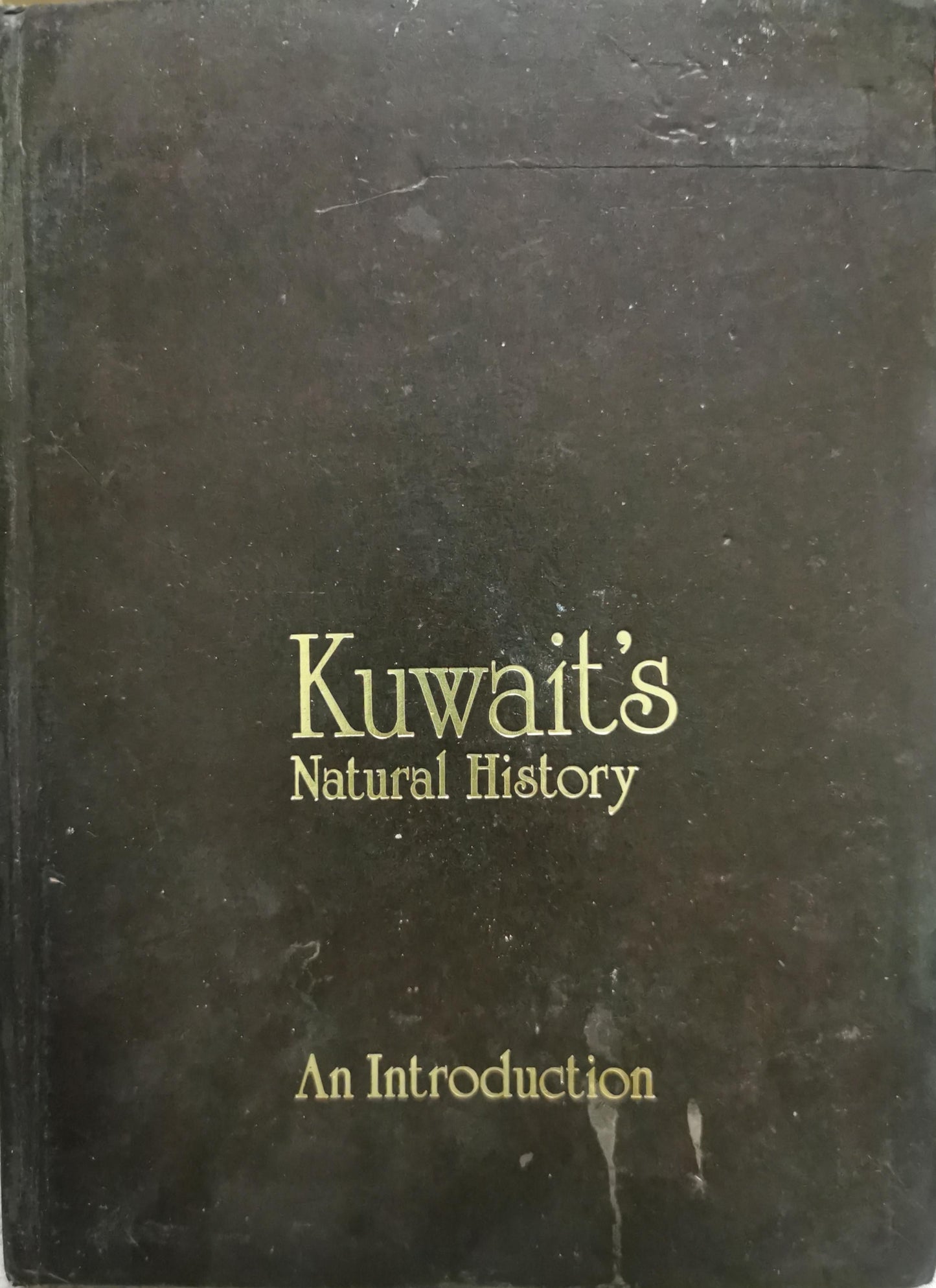 Kuwait's natural history: An Introduction By David Clayton and Charles Pilcher