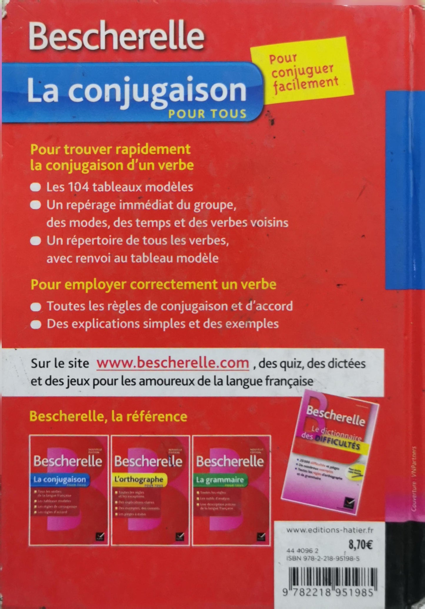 La conjugaison: Pour tous By Bescherelle