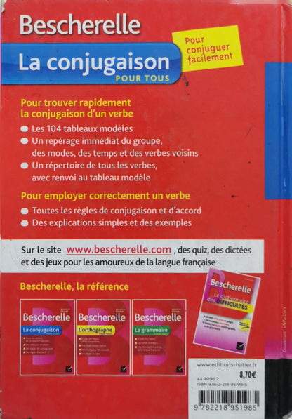 La conjugaison: Pour tous By Bescherelle