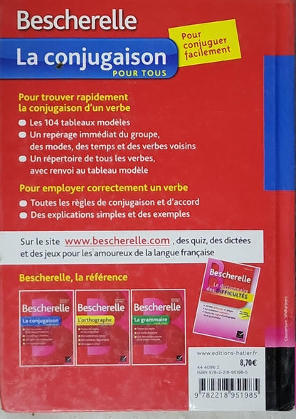 La conjugaison: Pour tous By Bescherelle