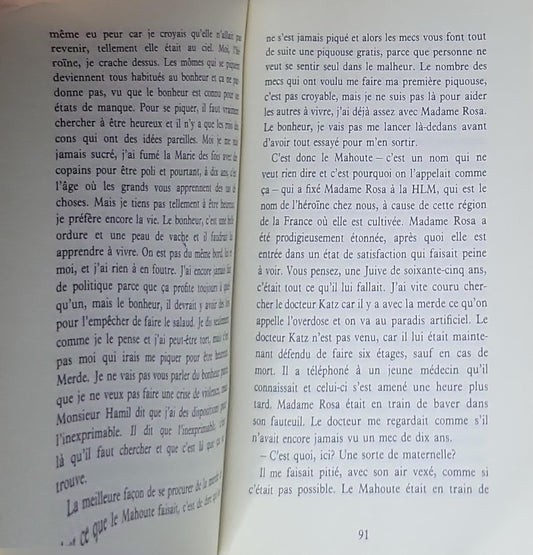 La vie devant soi