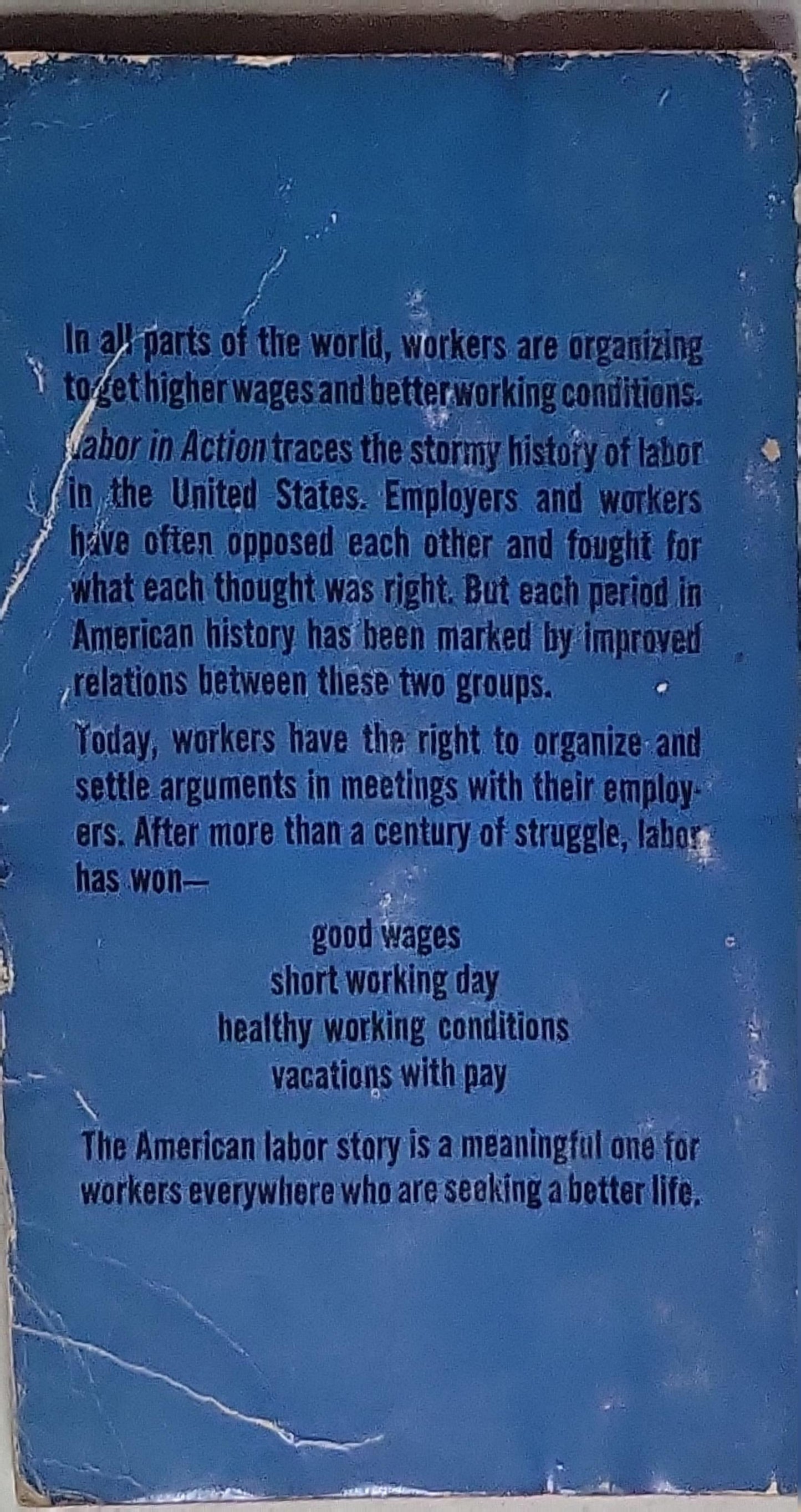 Labor in Action: The Story of the American Labor Movement