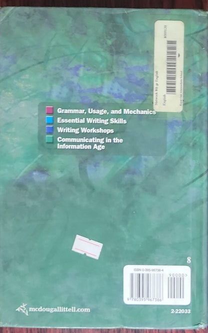 Language Network: Grammar • Writing • Communication