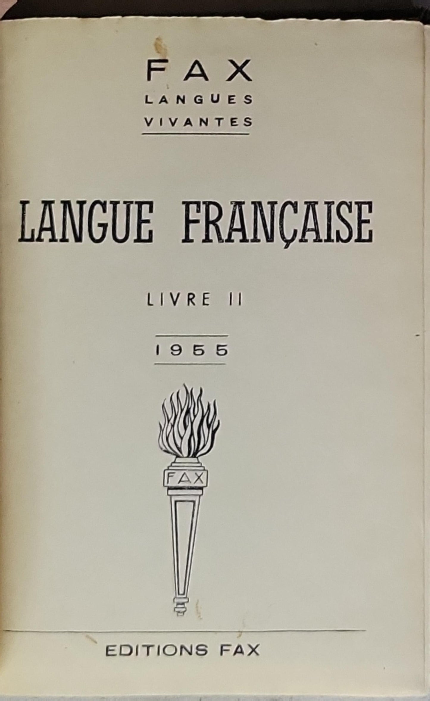 Langue Française: Livre II