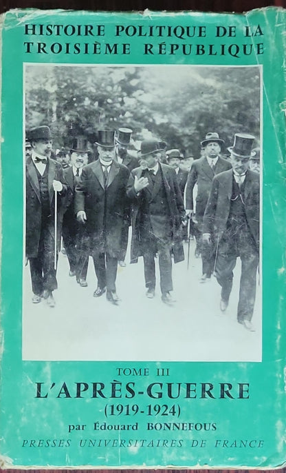 L'après-guerre (1919-1924)
