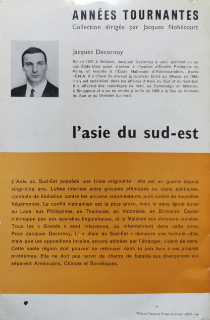 l'Asie: du sud-est By Jacques Decornoy