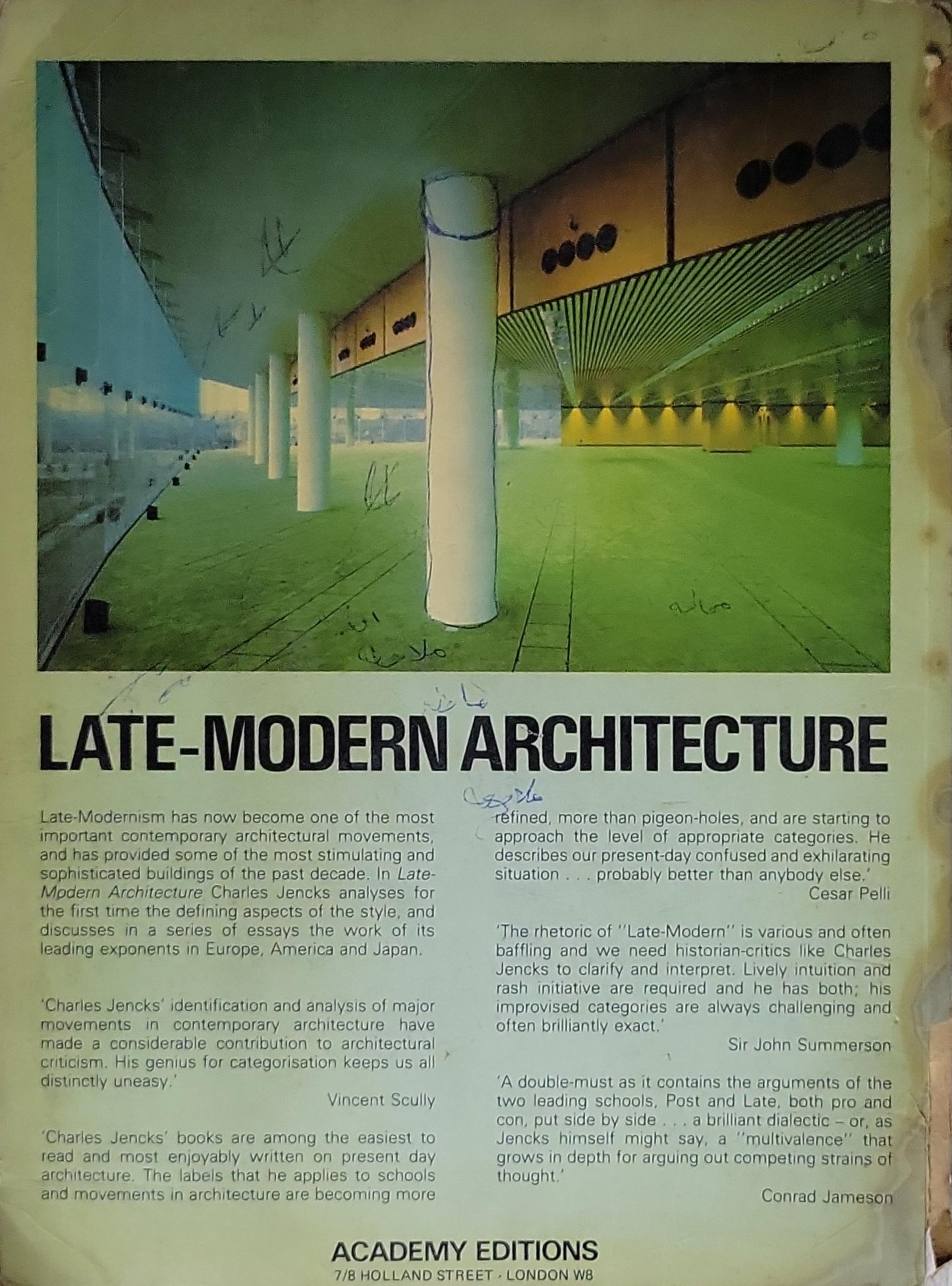 Late-Modern Architecture: (Academy Editions, London, 1980)