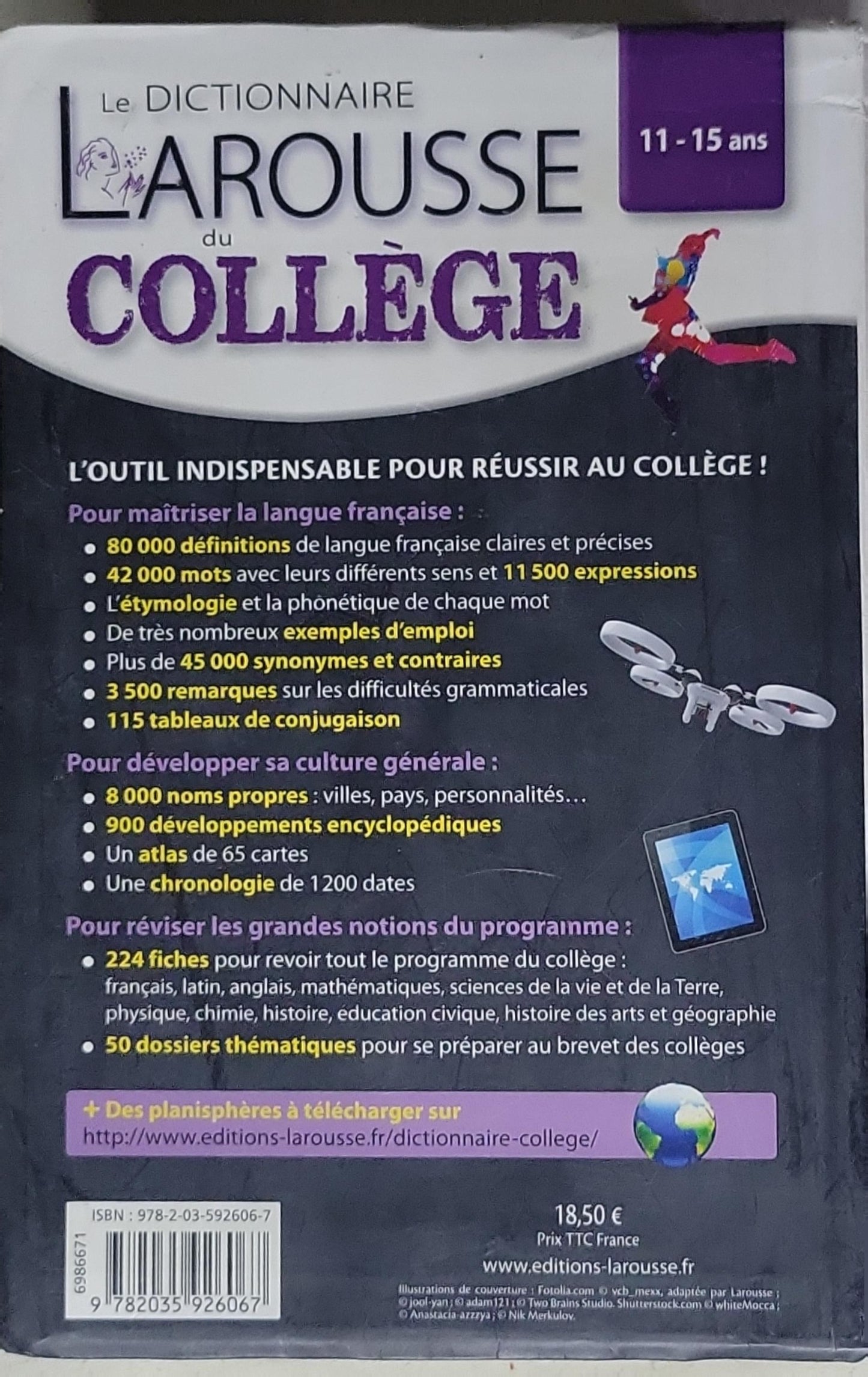 Le dictionnaire Larousse du collège: 11-15 ans