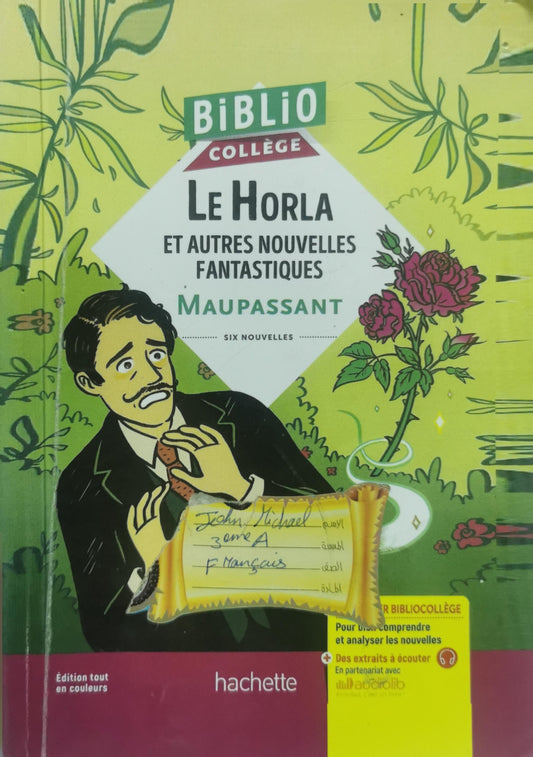 Le Horla et autres nouvelles fantastiques: Six nouvelles By Guy de Maupassant