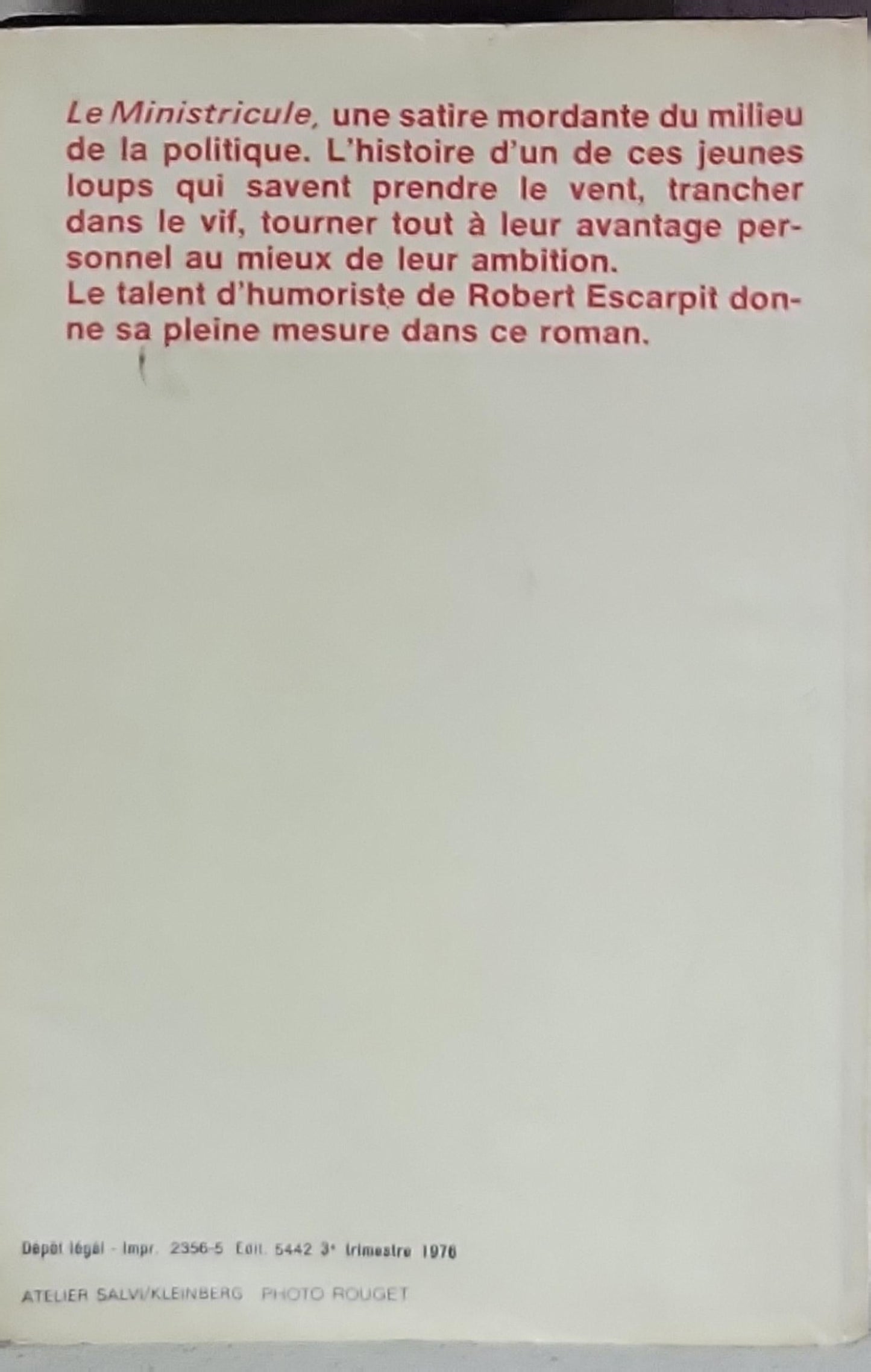 Le Ministicule