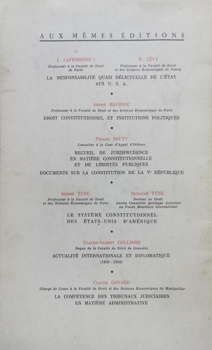 Le Pouvoir Exécutif dans les Pays Occidentaux By Paul Marie Gaudemet