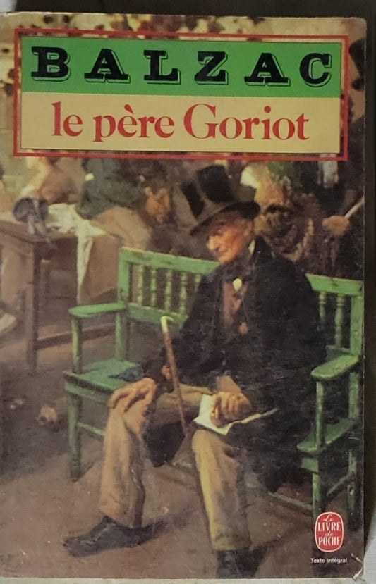 Le père Goriot By Honoré de Balzac