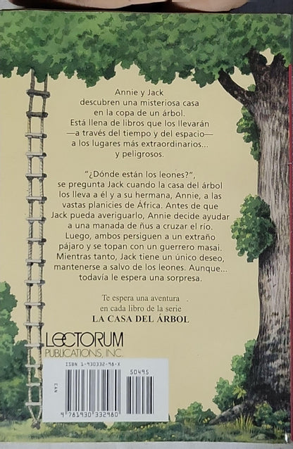 Leones a la hora del almuerzo By Mary Pope Osborne