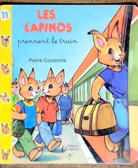 LES LAPINOS prennent le train