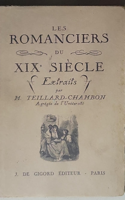Les ROMANCIERS DU XIXe SIÈCLE: Extraits