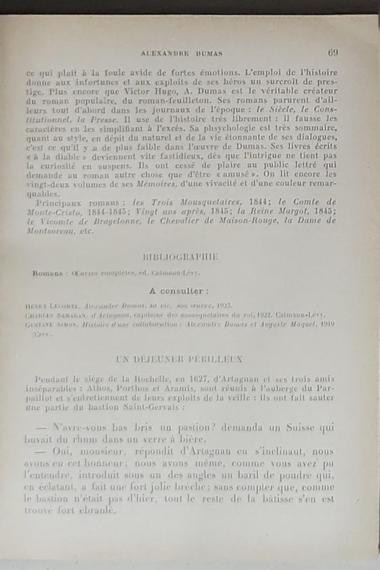 Les ROMANCIERS DU XIXe SIÈCLE: Extraits
