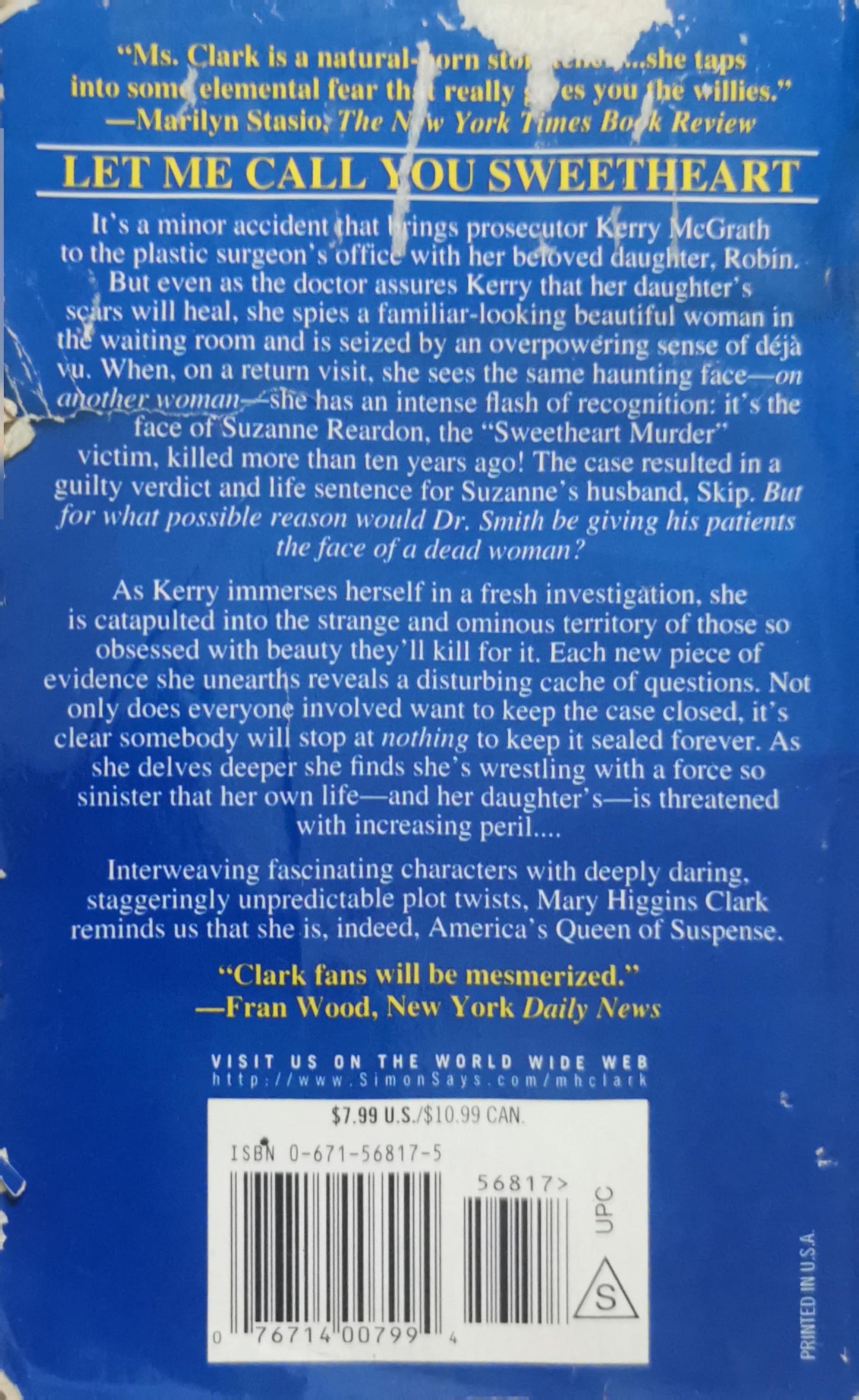 Let Me Call You Sweetheart By Mary Higgins Clark