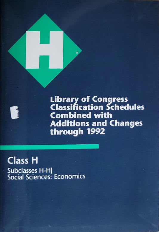 Library of Congress Classification Schedules Combined with Additions and Changes through 1992