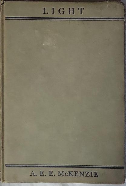 Light By A. E. E. McKenzie