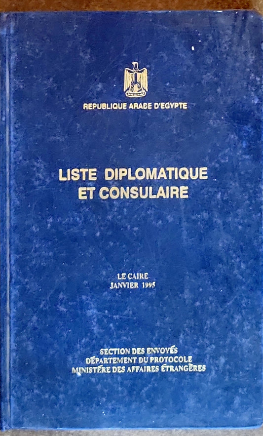 LISTE DIPLOMATIQUE ET CONSULAIRE
