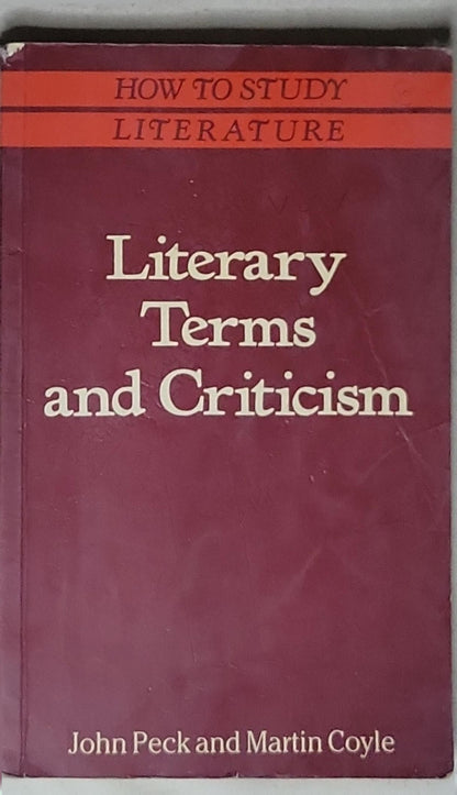 Literary Terms and Criticism