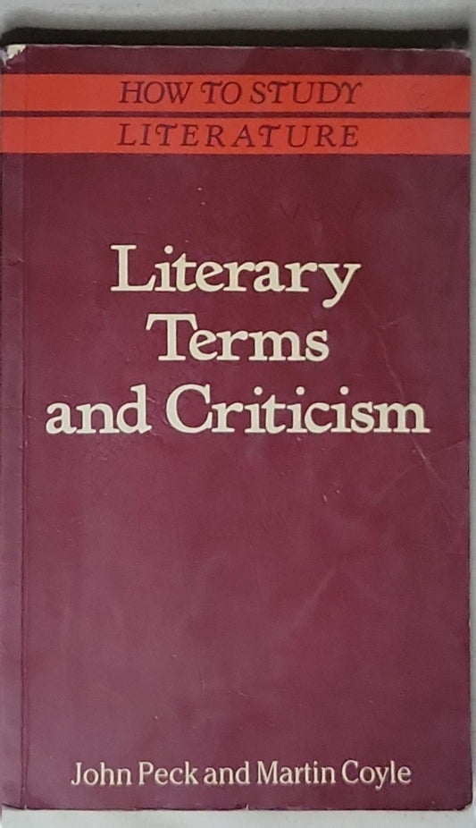 Literary Terms and Criticism