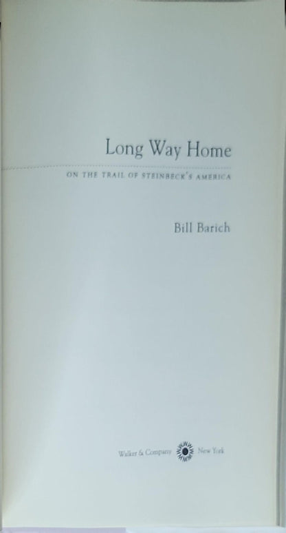 Long Way Home: On the Trail of Steinbeck's America