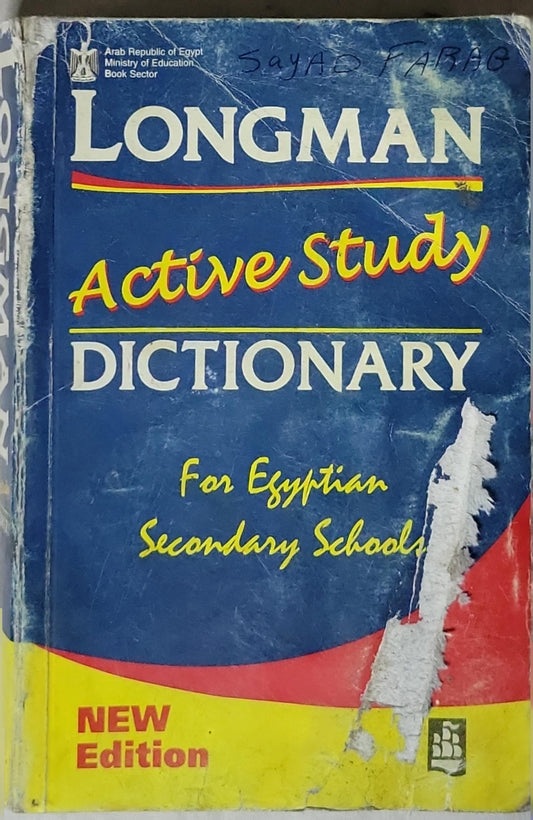 Longman Active Study Dictionary: For Egyptian Secondary Schools By Longman