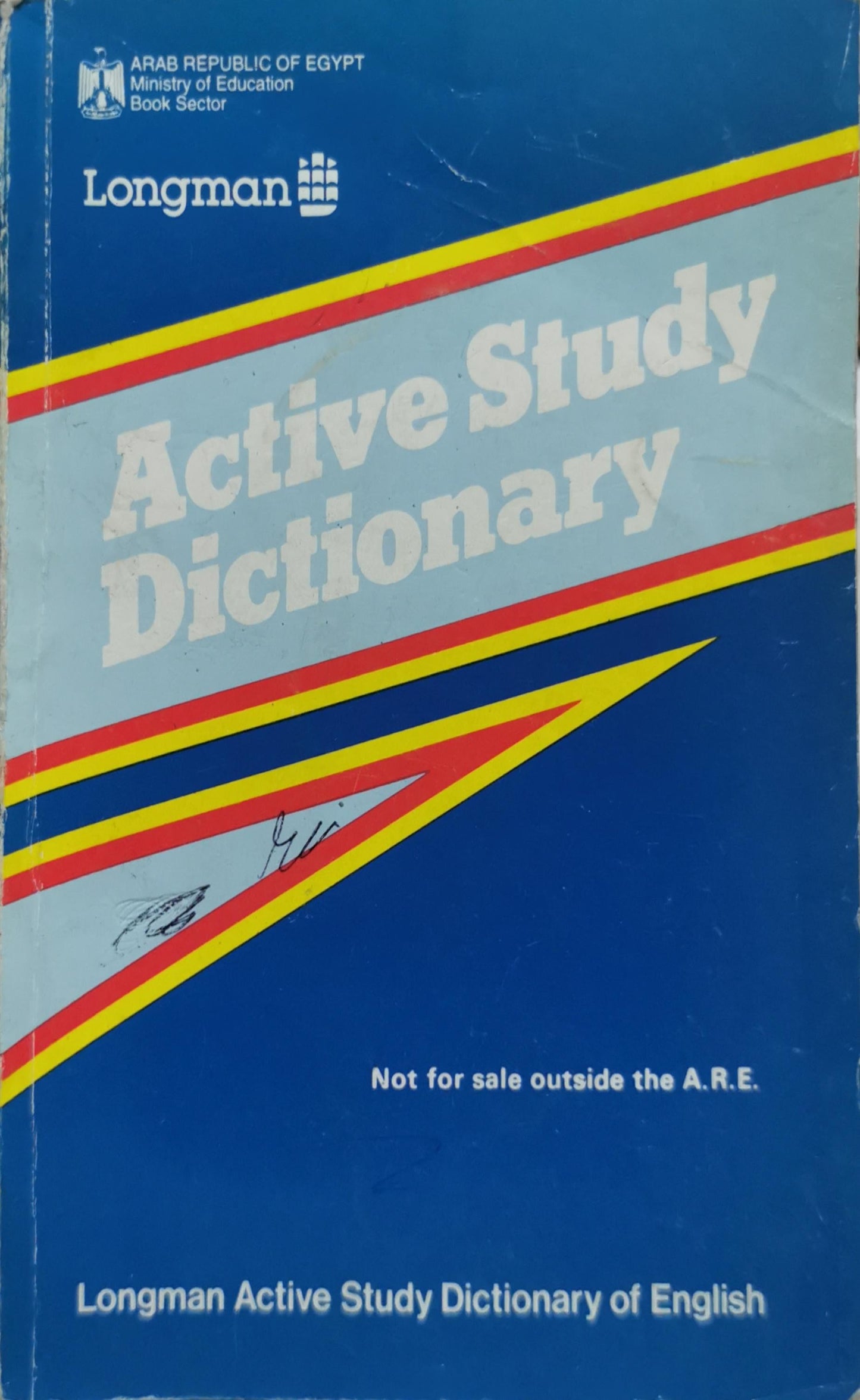 Longman Active Study Dictionary of English: the new learning dictionary for intermediate English students that helps you to speak, write, and read English. By Longman