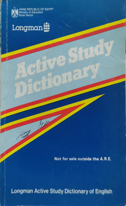 Longman Active Study Dictionary of English: the new learning dictionary for intermediate English students that helps you to speak, write, and read English. By Longman