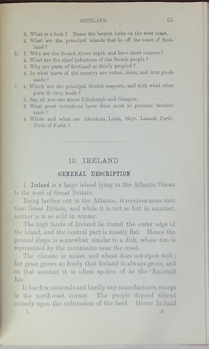 Longmans' Geographical Series: Book 1 — First Book of Geography