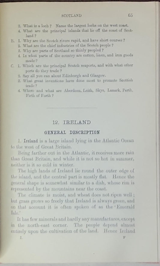 Longmans' Geographical Series: Book 1 — First Book of Geography
