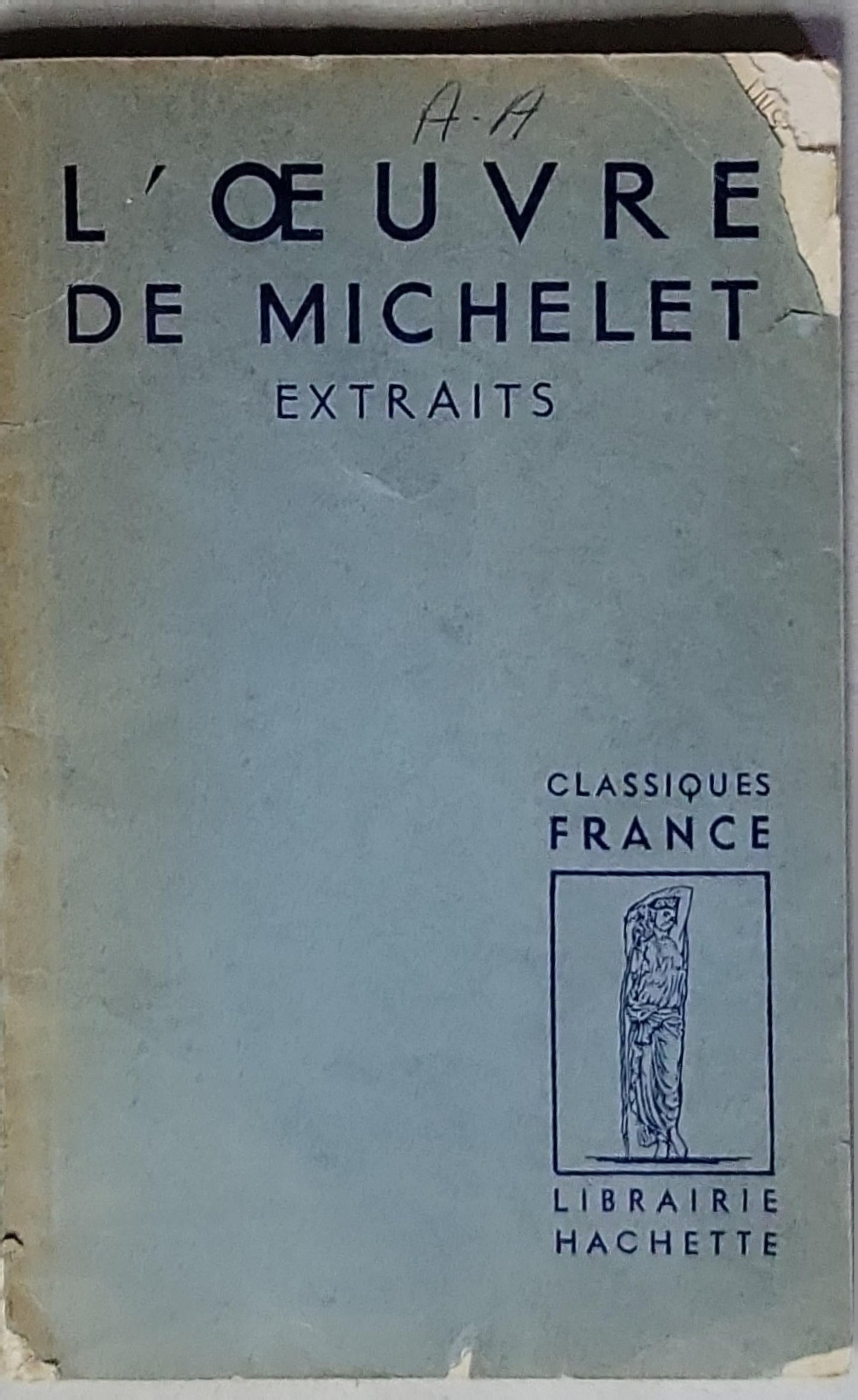 L'œuvre de Michelet, extraits