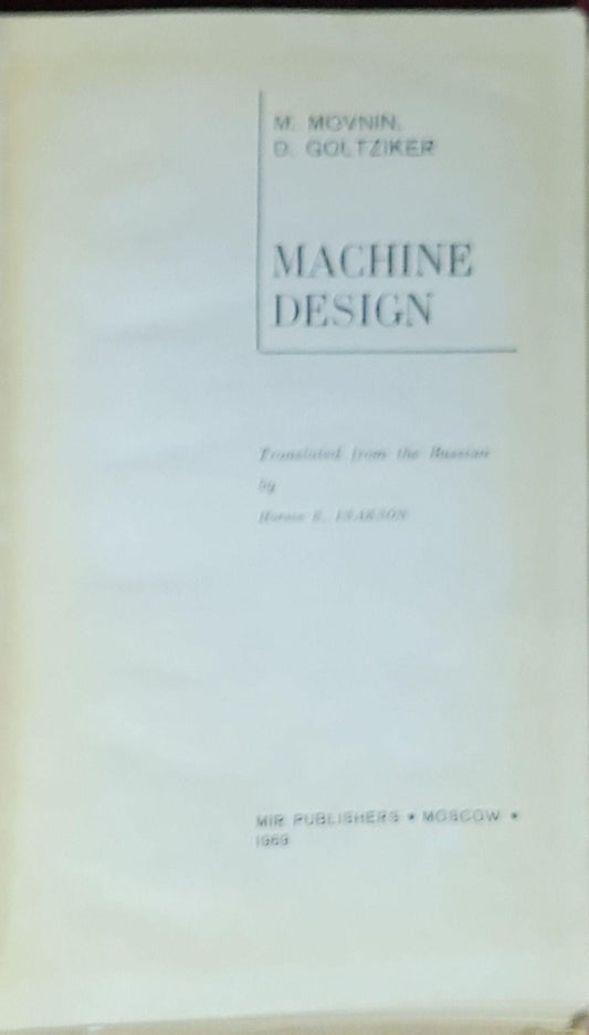 Machine Design